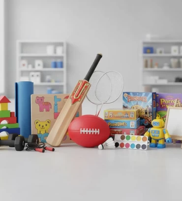 Sports Goods, Toys & Games