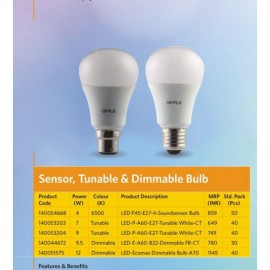 4W Tunable And Dimmable Bulb