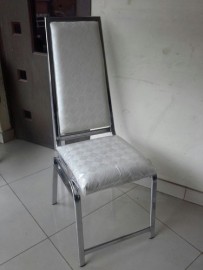 Stainless Steel High Back Chair