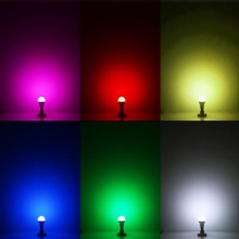 6w Multi-Color LED Bulb