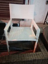 Wicker Restaurant Chair