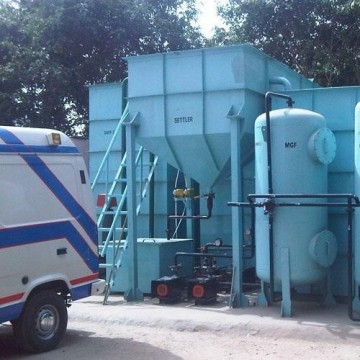Containerized Wastewater Treatment Plant