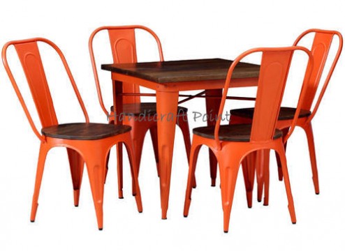 Tolix Dining Table Set